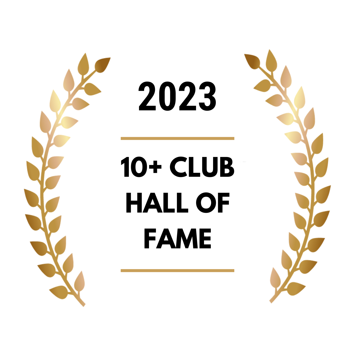 2023 10+ Club Hall of Frame